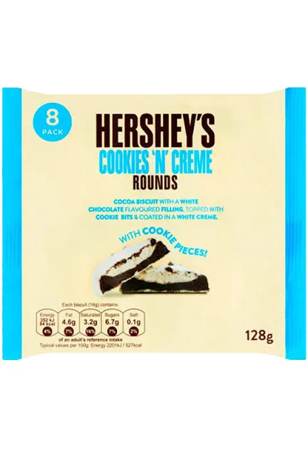 Hershey’s Cookies n Crème Rounds (128g)